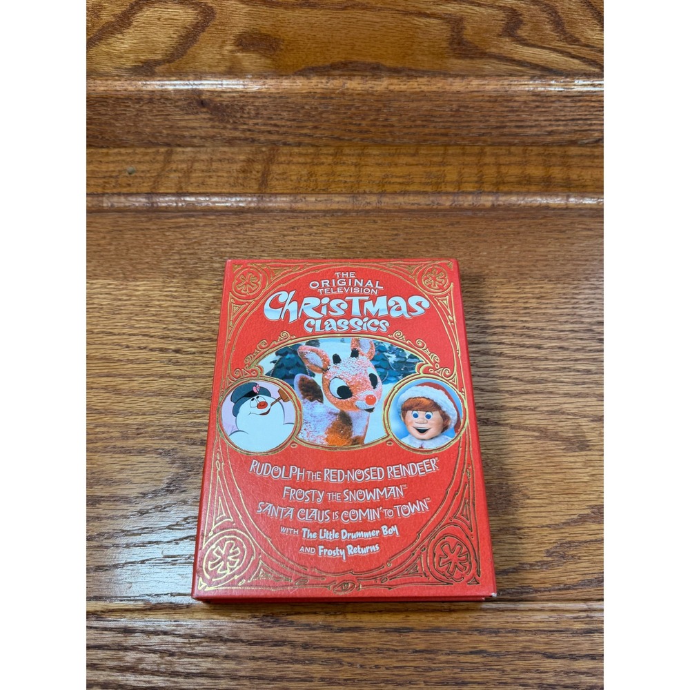 Original Television Christmas Classics DVD CD Rudolph Frosty Santa Claus Set